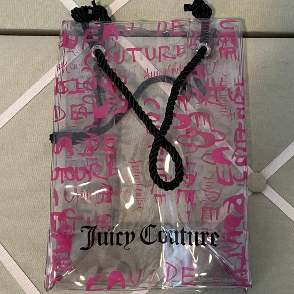 Juicy Couture Transparent Bag